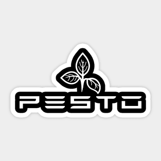 Tesla Pesto Sticker